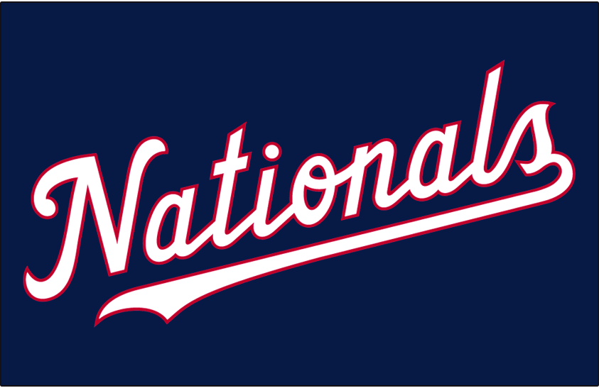 Washington Nationals 2018-Pres Jersey Logo iron on heat transfer...